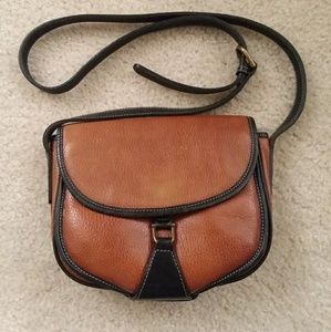 Talbots pebbled leather crossbody